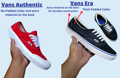 Vans Authentic vs Era