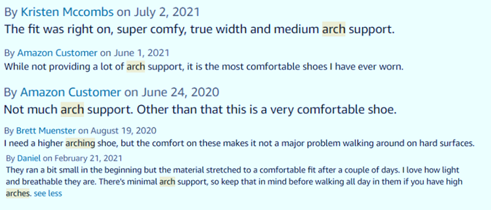 arch support reviews of hey dude shoes