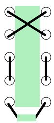 Lacing Technique for Wide Forefoot and High Instep